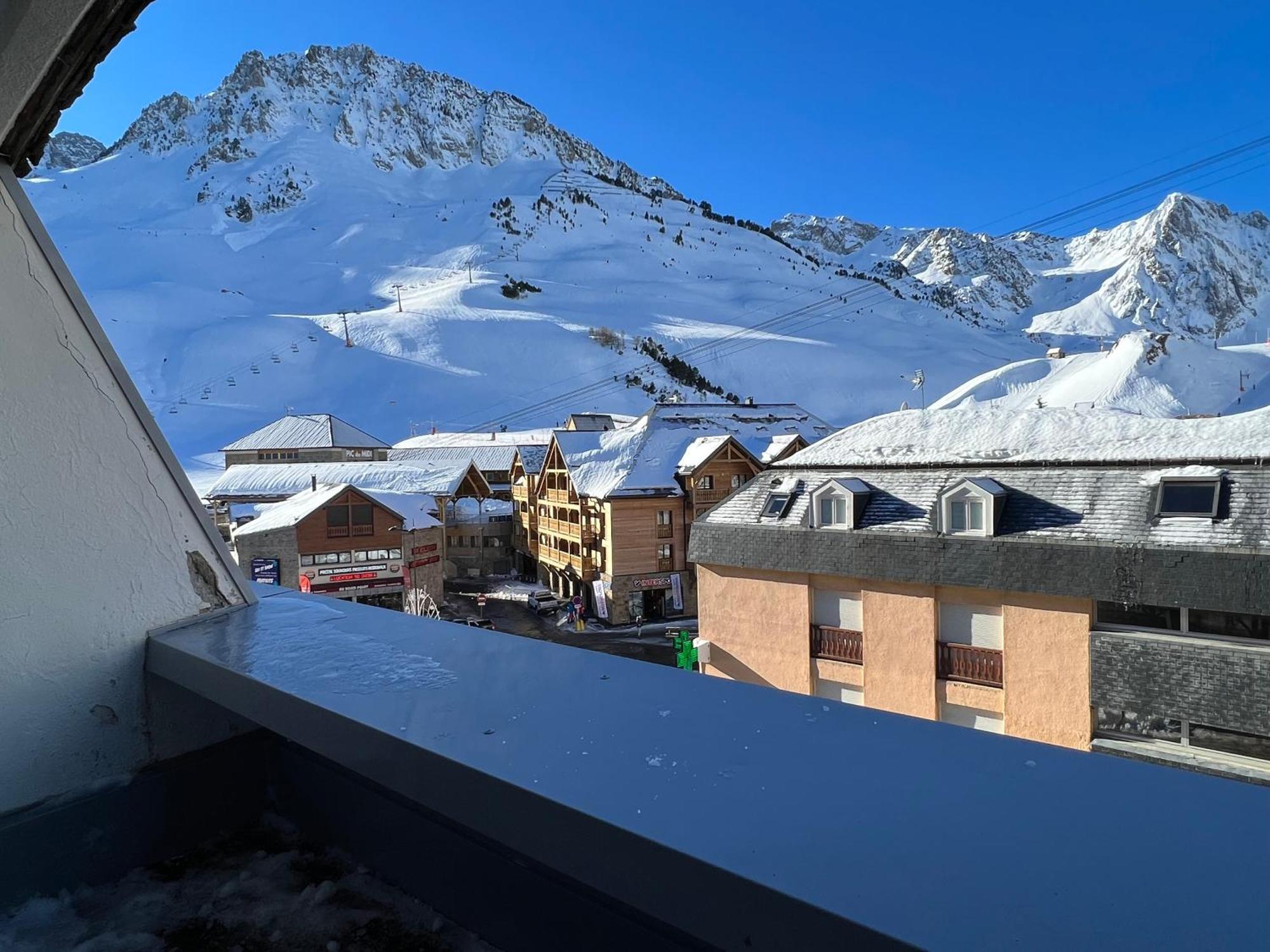 Plein Centre Station Vue Imprenable Apartman La Mongie Kültér fotó